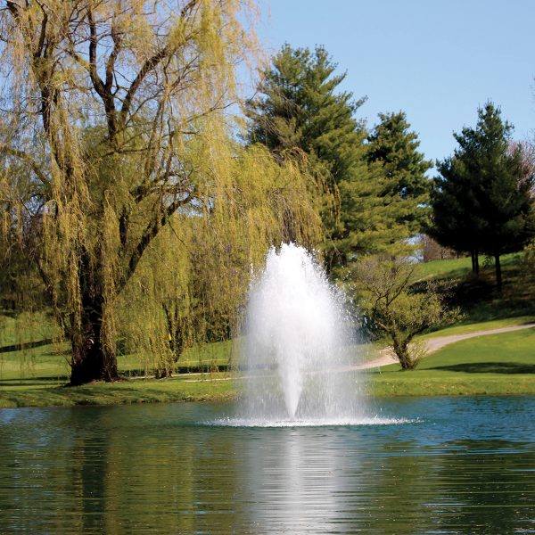 Large Pond Fountains Create Stronger Landscape Impact When Water Movement Is Balanced Properly